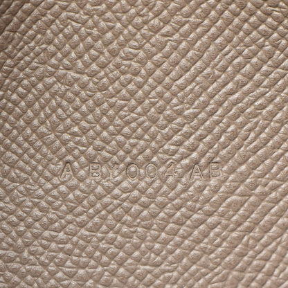 Hermes Epsom Bearn Gusset Wallet Etoupe 7 of 8