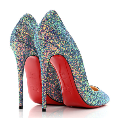 Christian Louboutin Glitter So Kate Dragonfly 120 Pumps 39.5 China Blue 4 of 9