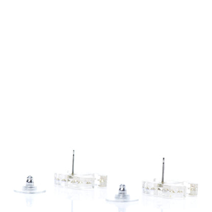 Chanel Resin Crystal CC Earrings Multi 3 of 5