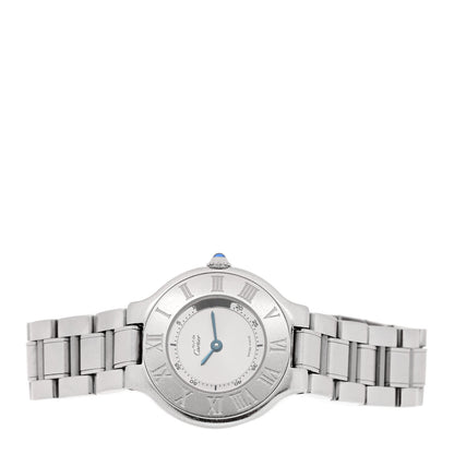 Cartier Stainless Steel 28mm Must De 21 Quartz Watch 2 of 5
