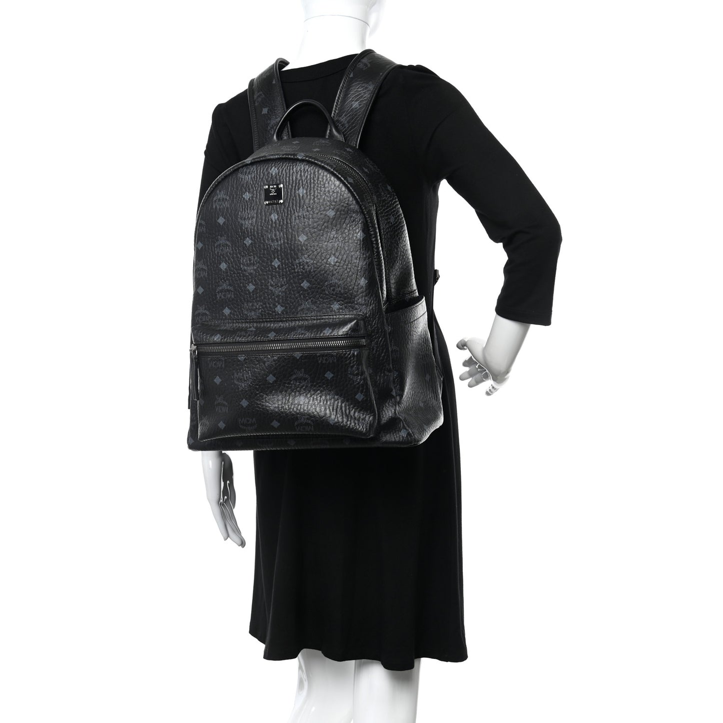 Visetos Medium Stark Backpack Black