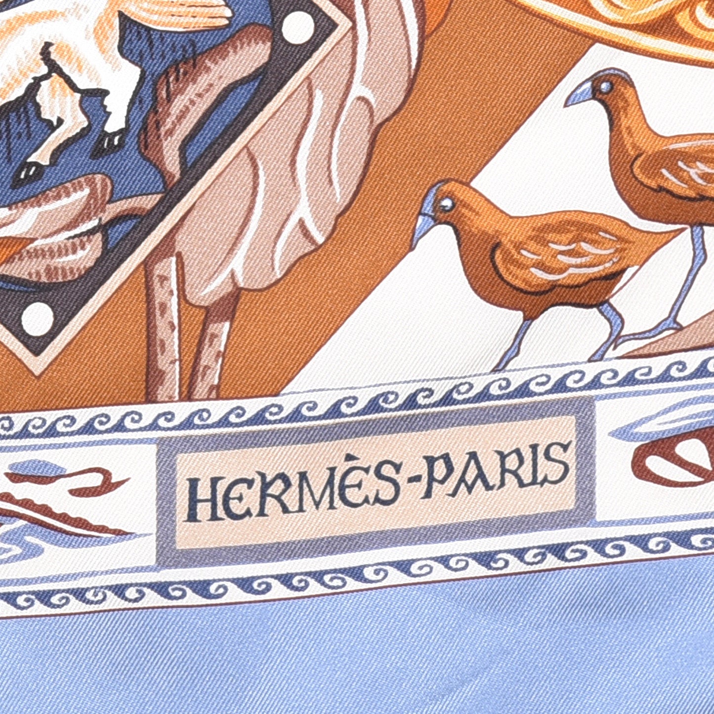 Silk Le Jardin Des Coptes Scarf 90