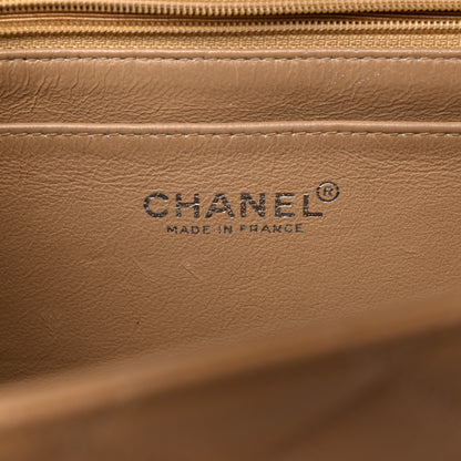 Chanel Caviar Quilted Jumbo Single Flap Beige 6 of 22