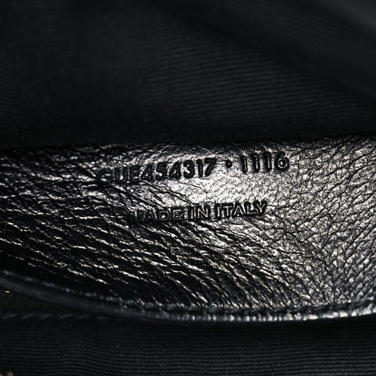 Saint Laurent Calfskin Y Quilted Monogram Small Loulou Bowling Bag Black 7 of 10