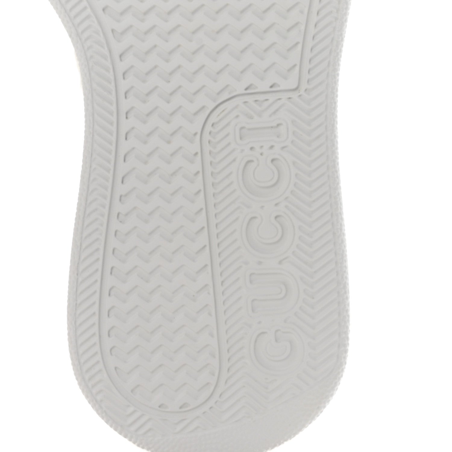Gucci Calfskin GG Tennis Embossed Perforated Womens Platform 55mm Sneakers 37 Great White 7 of 9