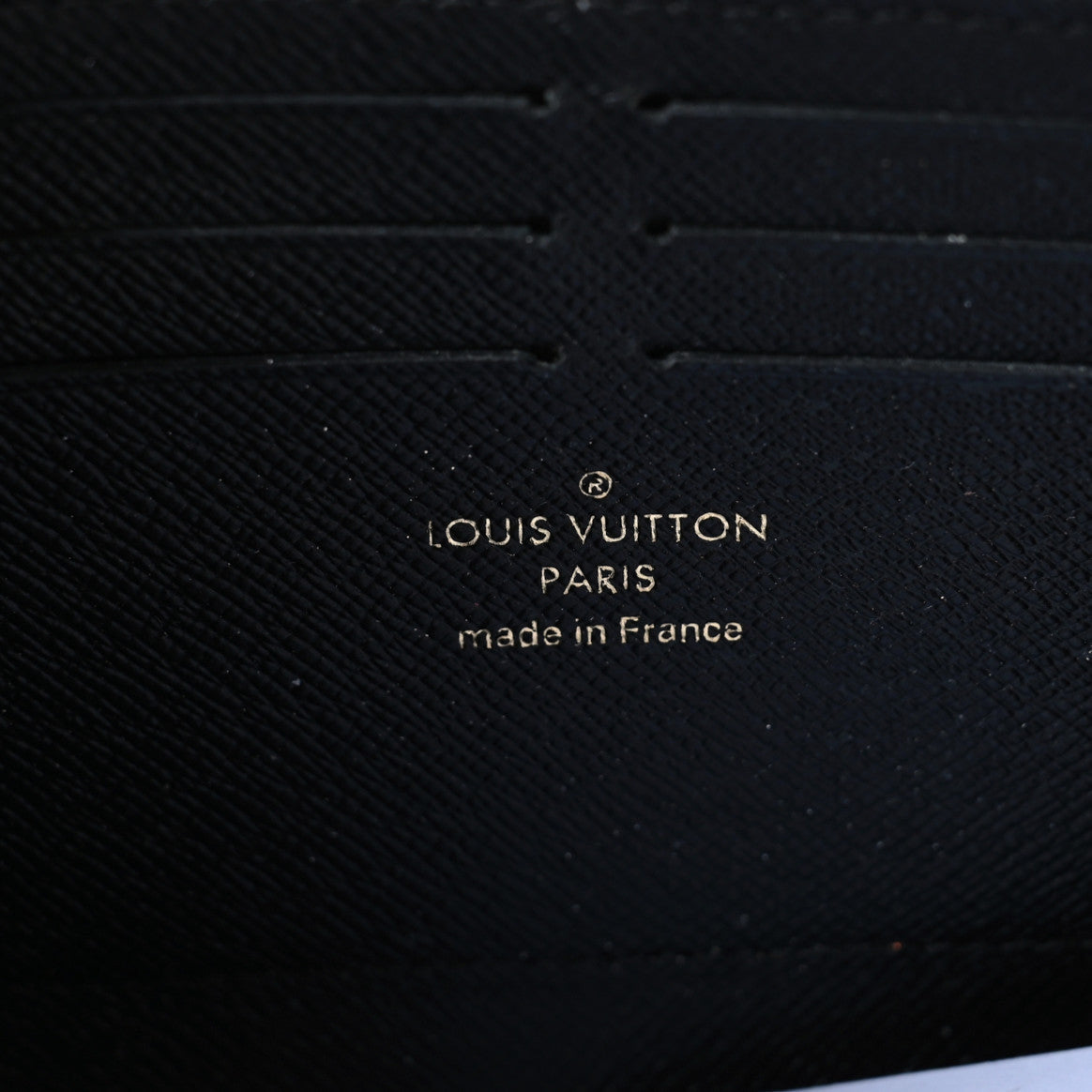 Louis Vuitton Monogram Zippy Retiro Wallet Black 8 of 9
