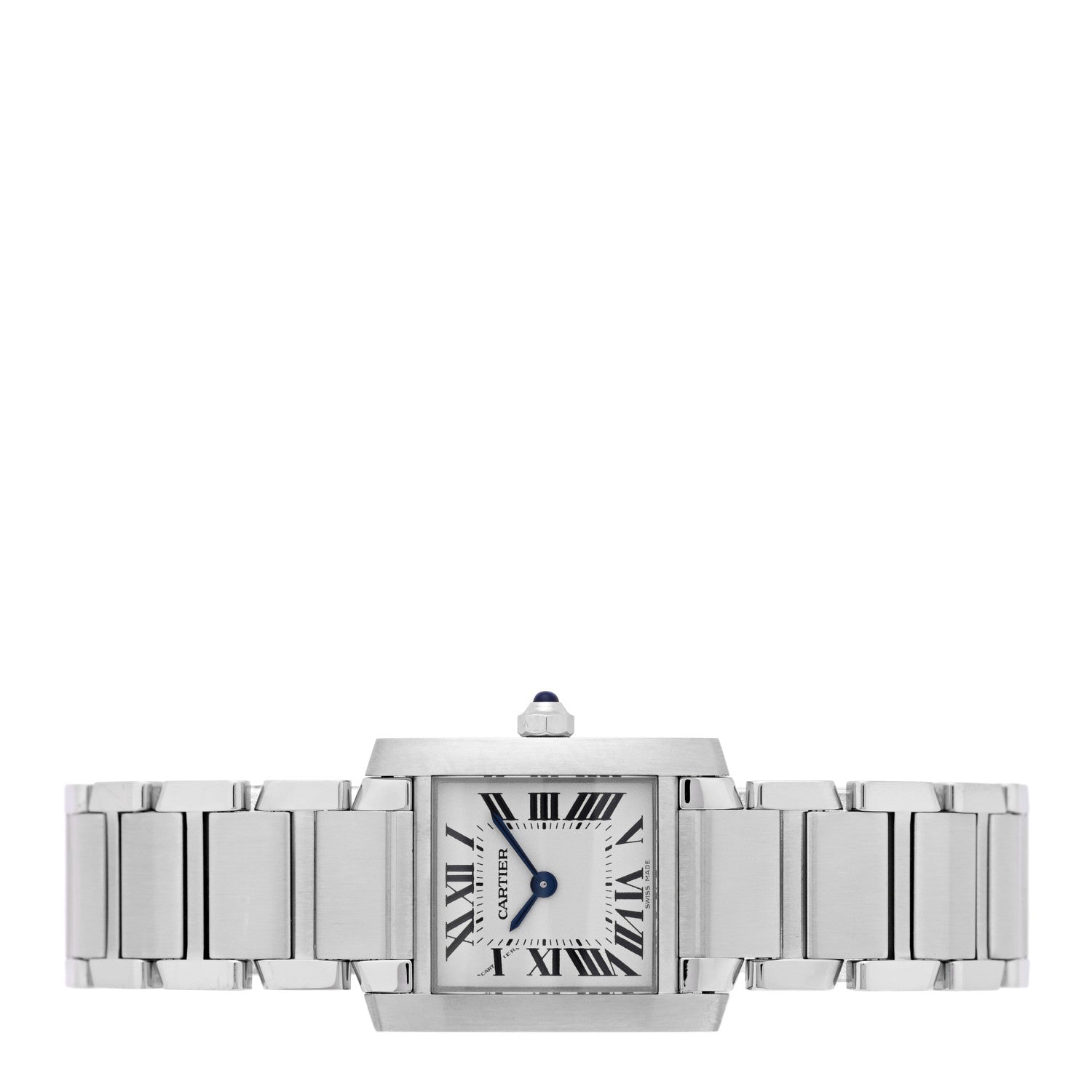 Cartier Stainless Steel 20mm Tank Francaise Quartz Watch 2 of 5