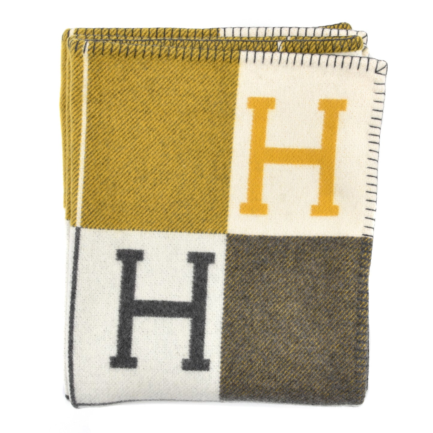 Wool Cashmere Avalon III Blanket Gris Soleil