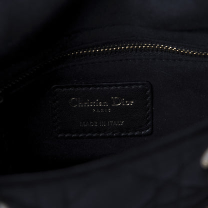 Christian Dior Velvet Mini Lady Dior Black 8 of 10