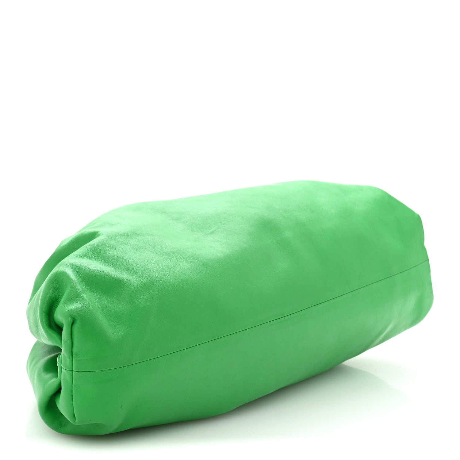 Bottega Veneta Smooth Butter Calf The Pouch Oversized Clutch Parakeet 4 of 12
