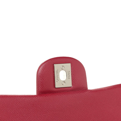 Chanel Caviar Quilted Mini Rectangular Flap Red 11 of 12