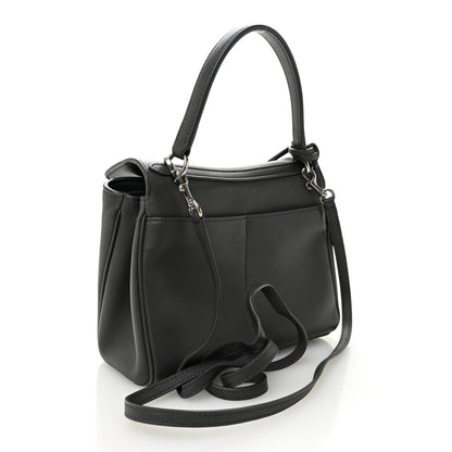 Balenciaga Natural Smooth Calfskin Mini Rodeo Top Handle Handbag Grey 3 of 11