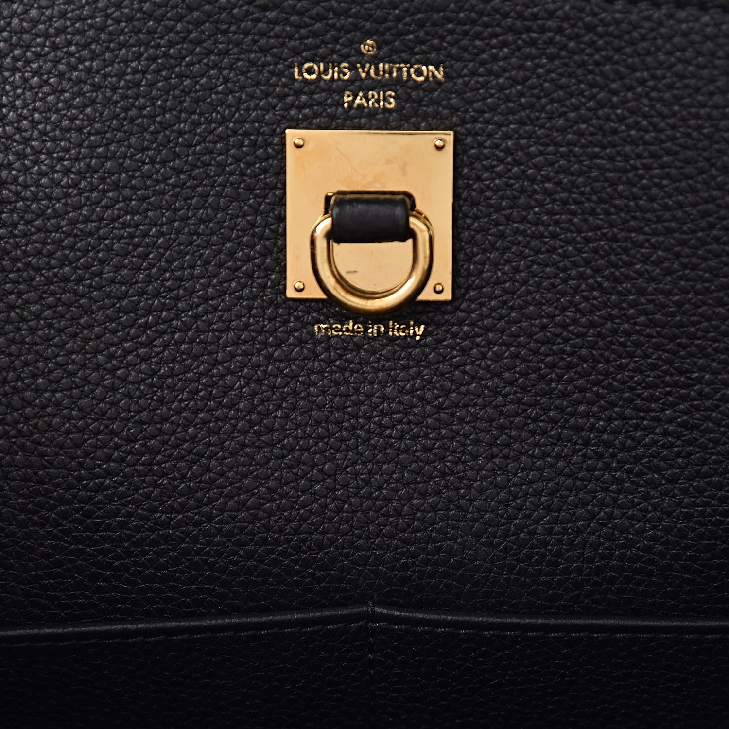 Louis Vuitton Taurillon City Steamer MM Black 7 of 9