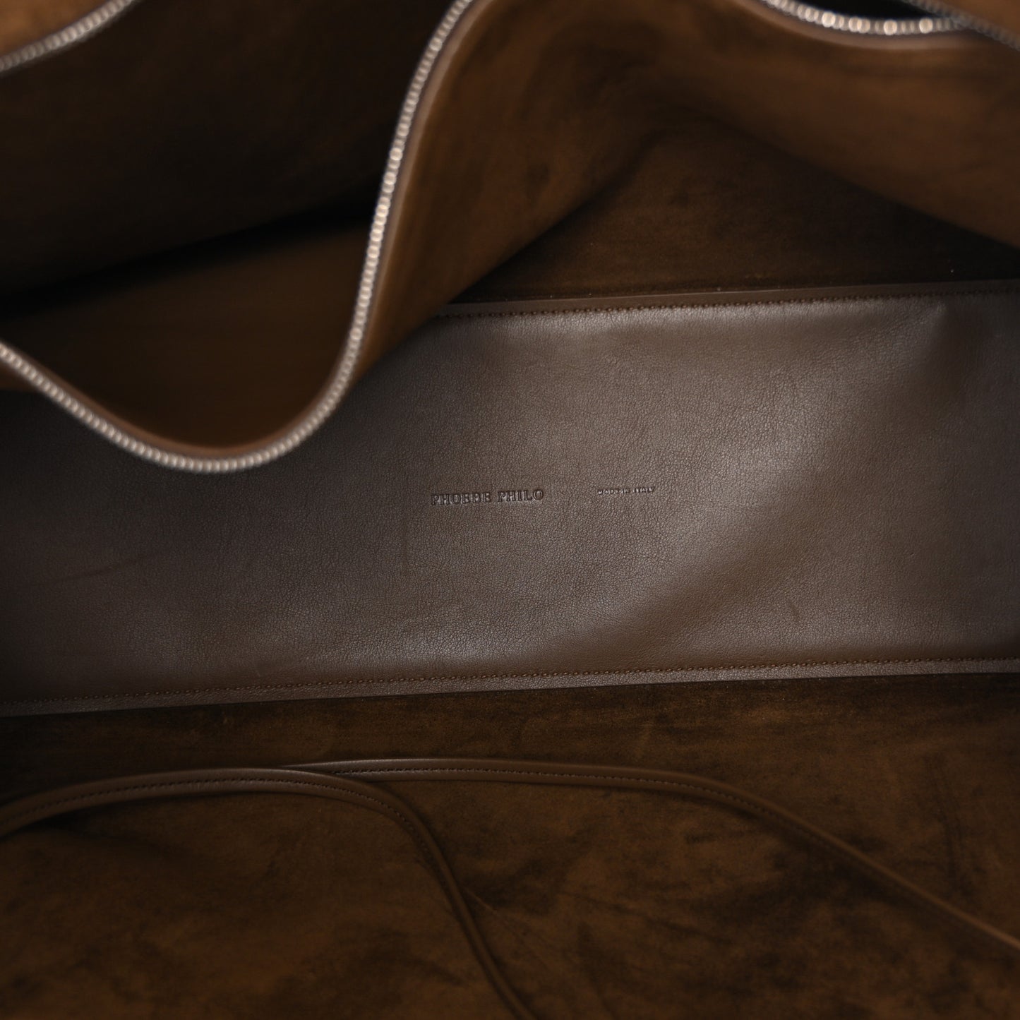 Suede Medium Kit Cabas Khaki