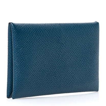 Hermes Epsom Calvi Card Case Colvert 3 of 8