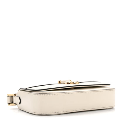 Jimmy Choo Calfskin Mini Avenue Shoulder Bag White 4 of 12