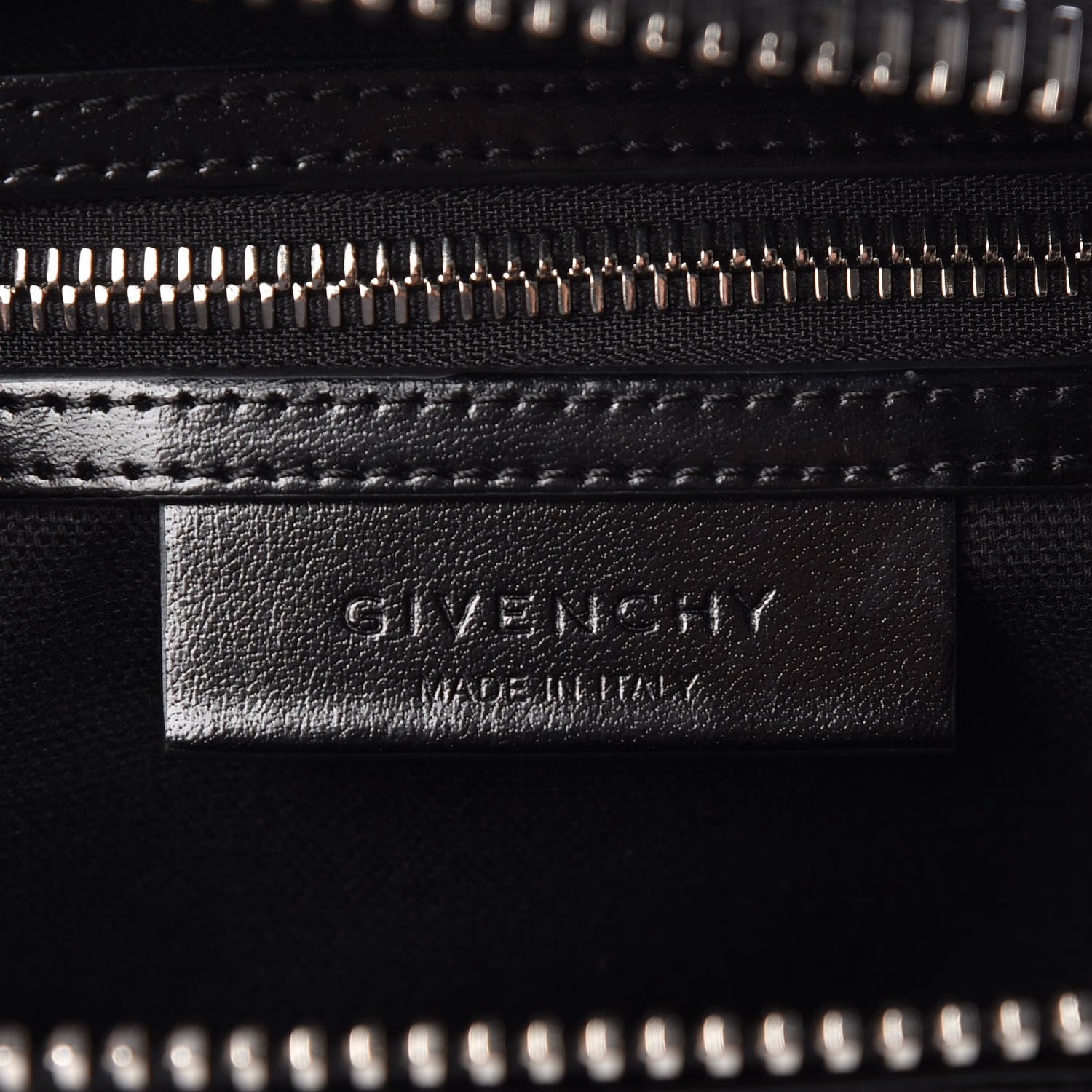 Givenchy Shiny Lord Calfskin Small Antigona Black 6 of 11