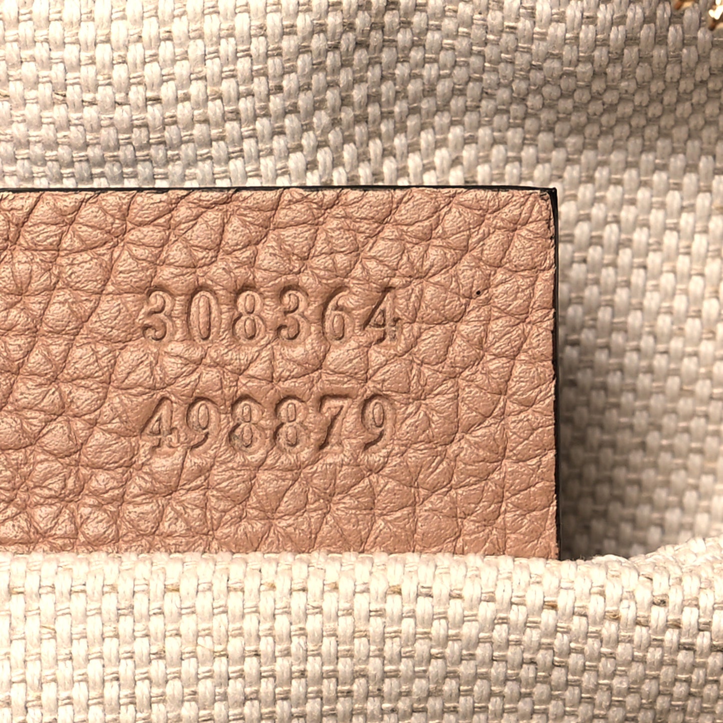 Pebbled Calfskin Small Soho Disco Bag Camelia