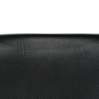 Salvatore Ferragamo Calfskin Large Sookie Satchel Black 15 of 17