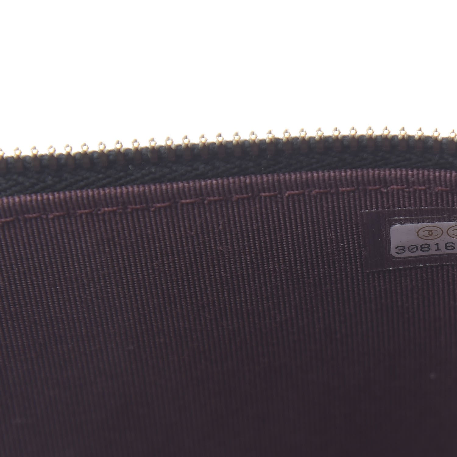 Chanel Lambskin Quilted Small Vanity Case With Chain Black 7 of 11