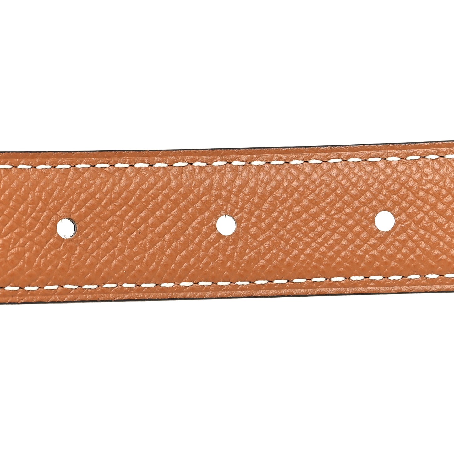 Swift Epsom 24mm Collier De Chien Belt 85 Black Gold