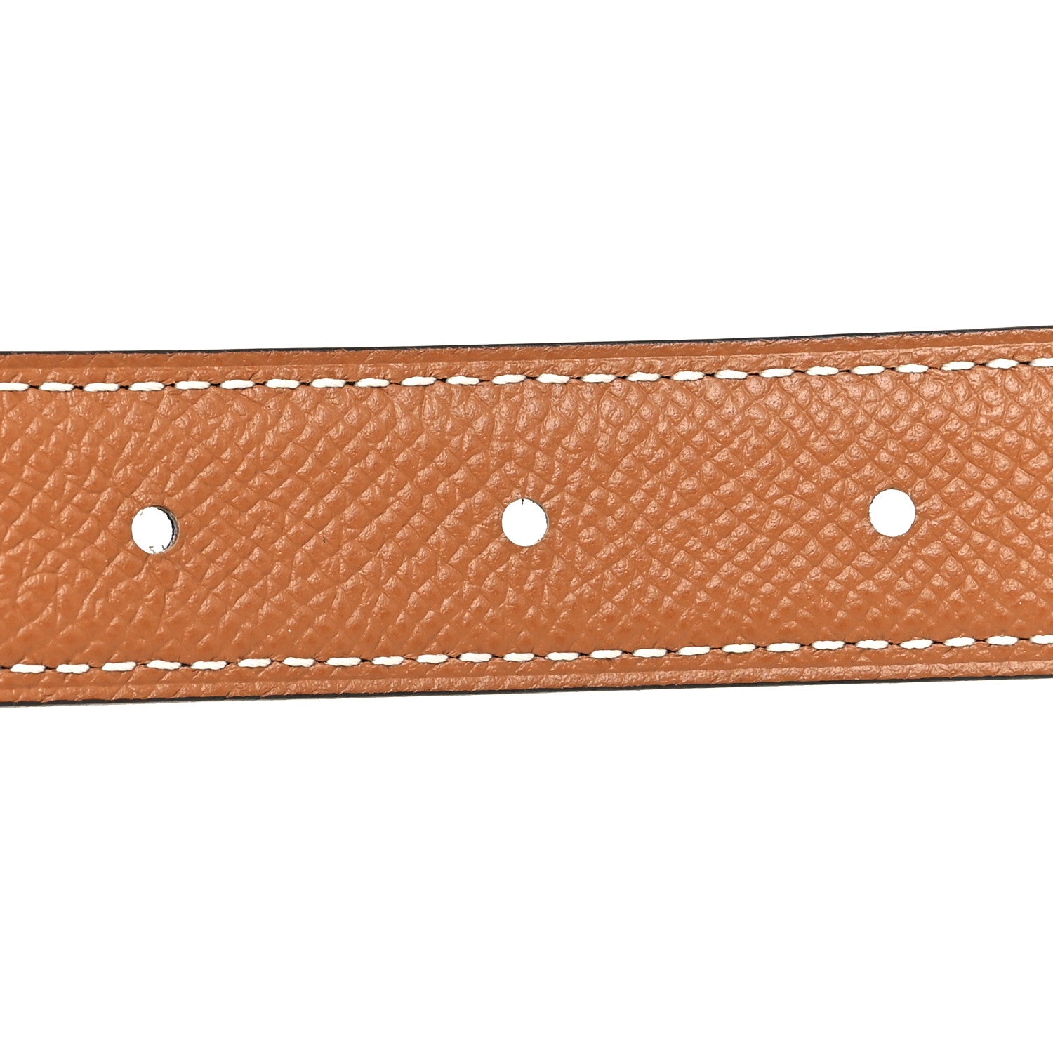 Hermes Swift Epsom 24mm Collier De Chien Belt 85 Black Gold 5 of 6