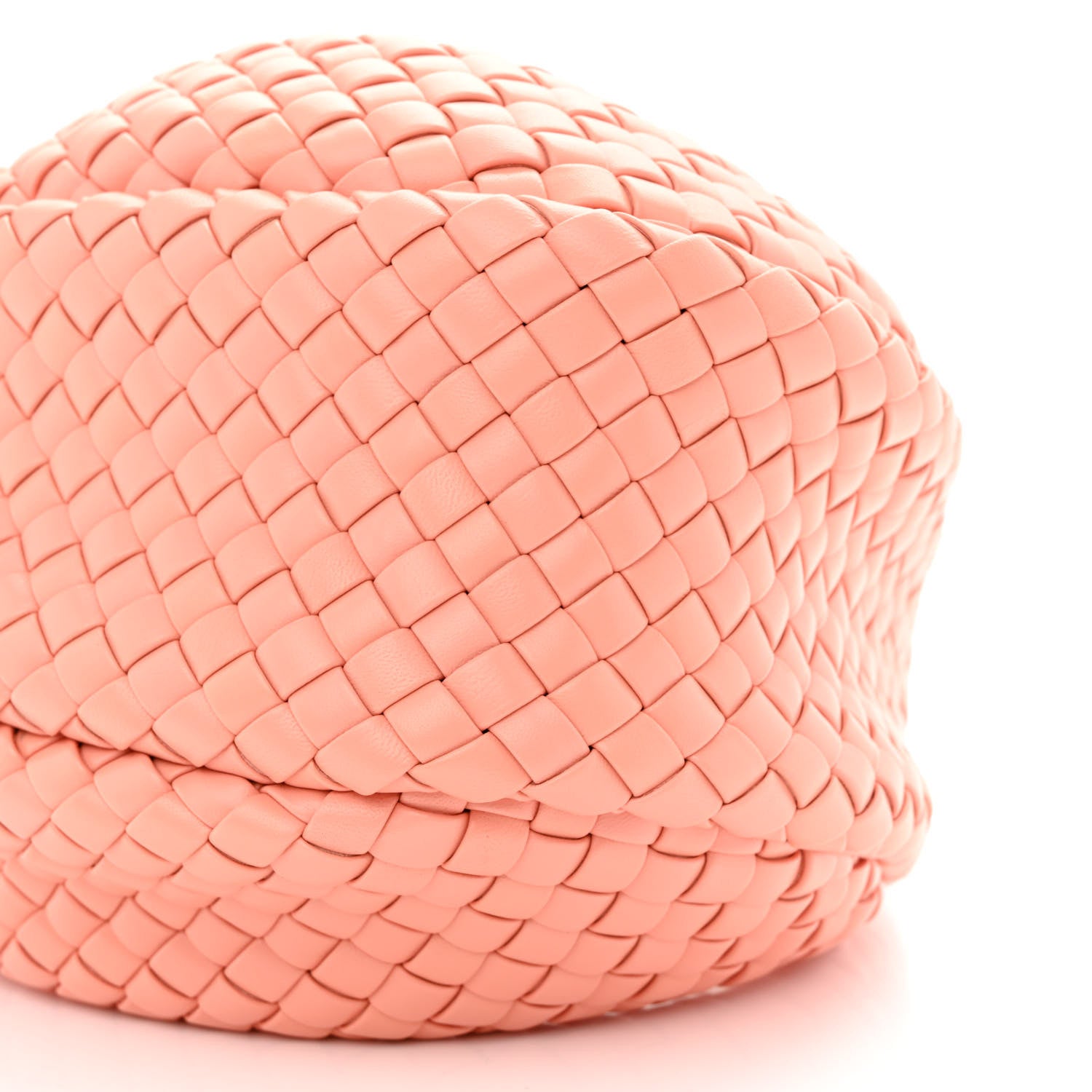 Bottega Veneta Lambskin Padded Intrecciato Mini Jodie Peachy 9 of 9