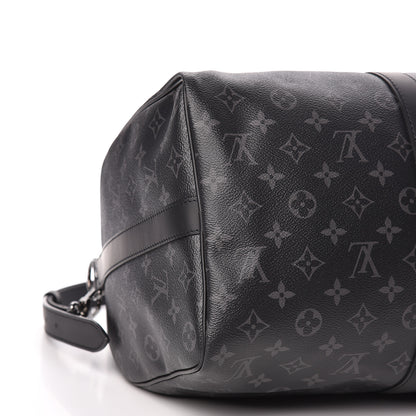 Louis Vuitton Monogram Eclipse Keepall Bandouliere 45 8 of 9