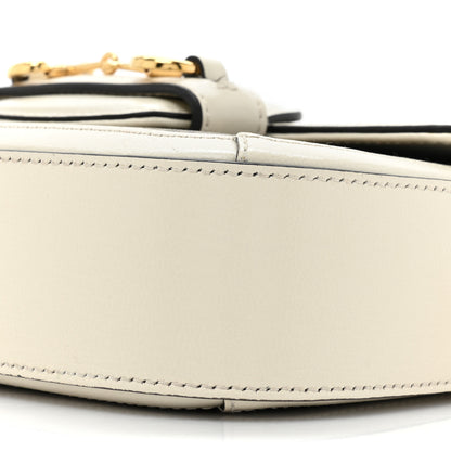 Gucci GG Supreme Monogram Web Mini Horsebit 1955 Shoulder Bag Beige Mystic White 8 of 11