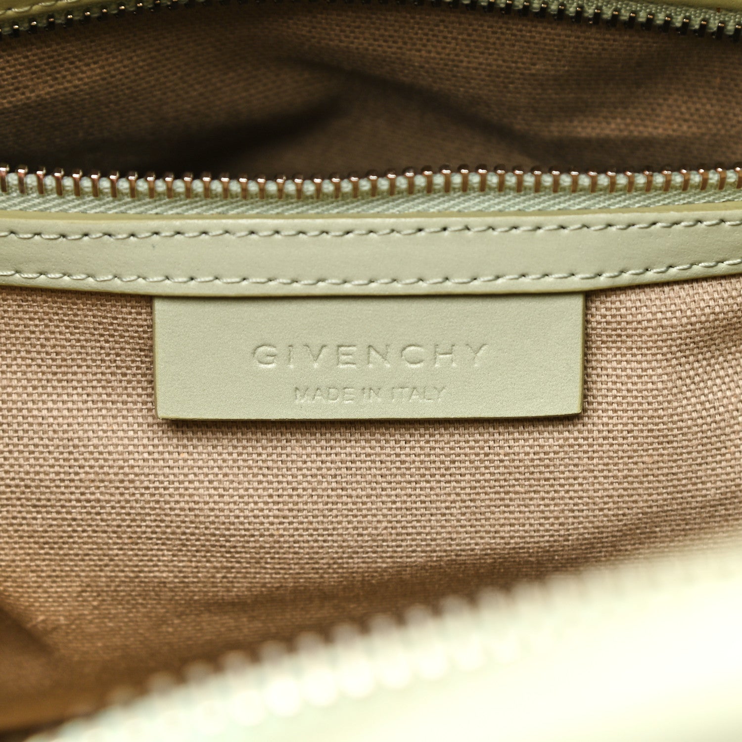Givenchy Shiny Lord Calfskin Small Antigona Aqua Green 6 of 10