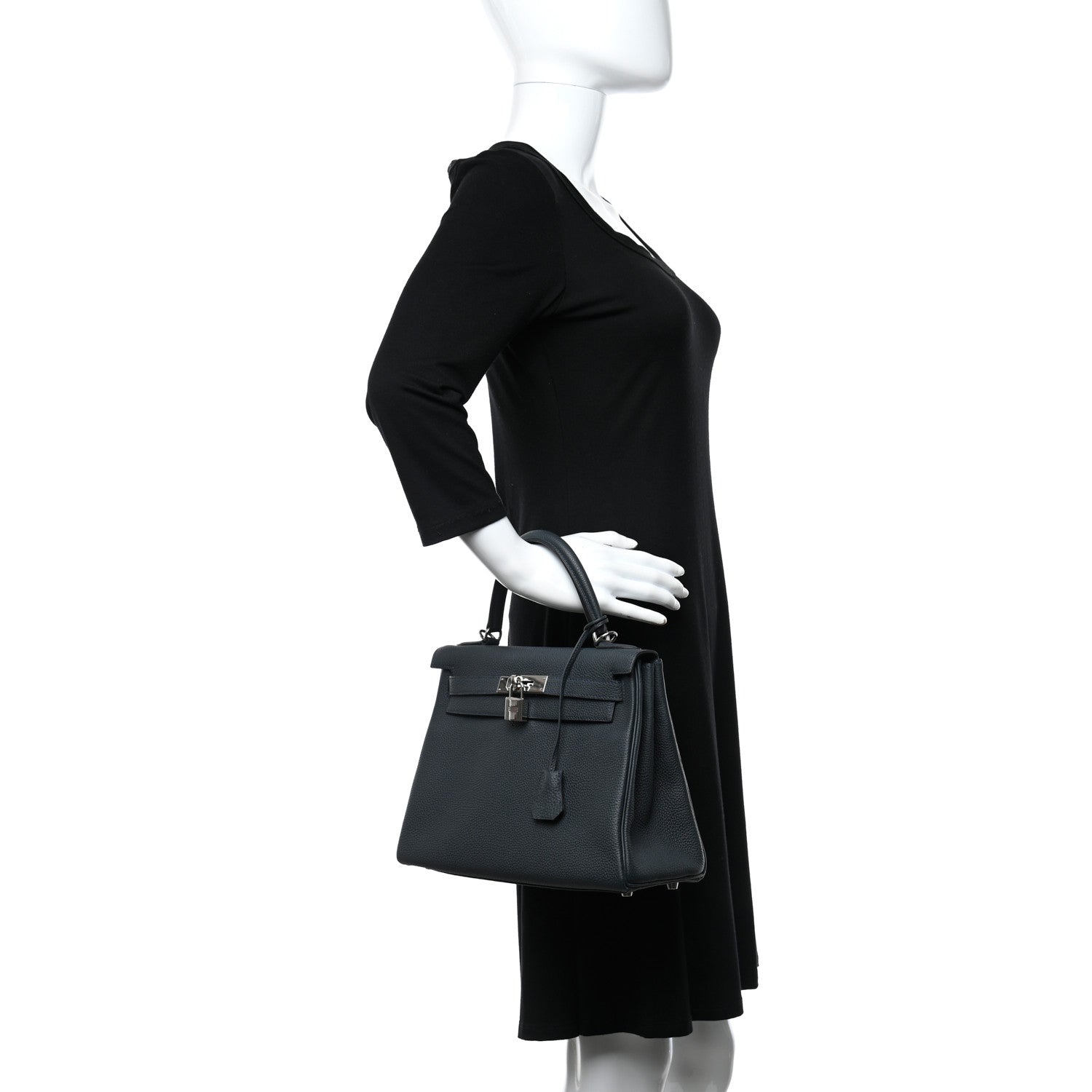 Hermes Togo Kelly Retourne 28 Vert Rousseau 2 of 11