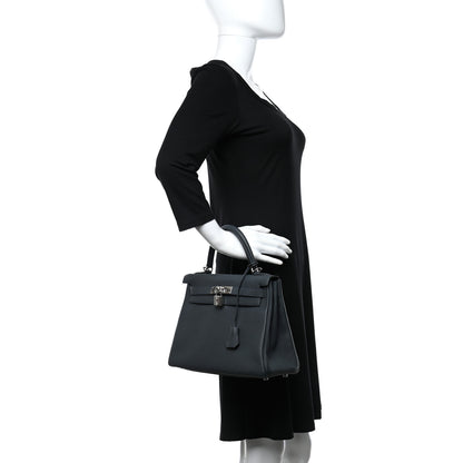 Hermes Togo Kelly Retourne 28 Vert Rousseau 2 of 11