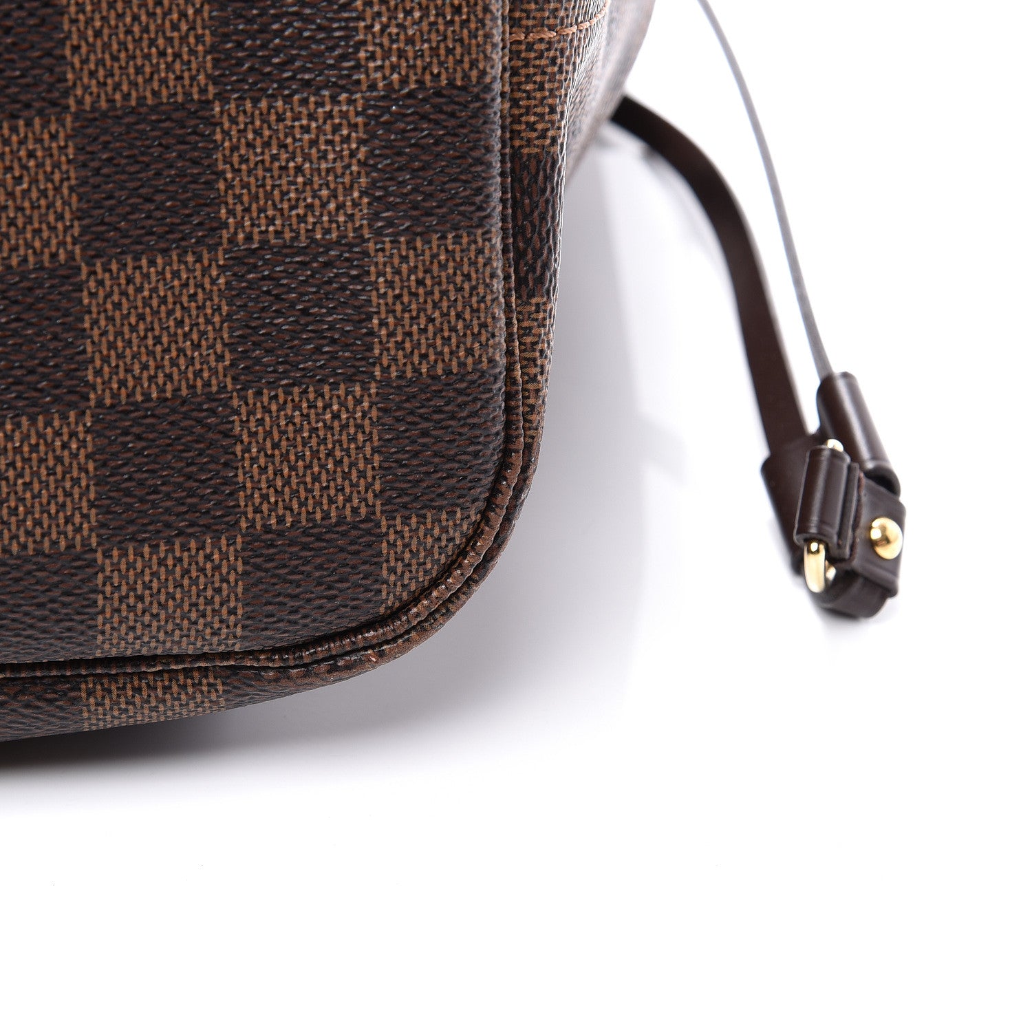Louis Vuitton Damier Ebene Neo Neverfull MM Rose Ballerine 15 of 16