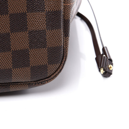 Louis Vuitton Damier Ebene Neo Neverfull MM Rose Ballerine 15 of 16