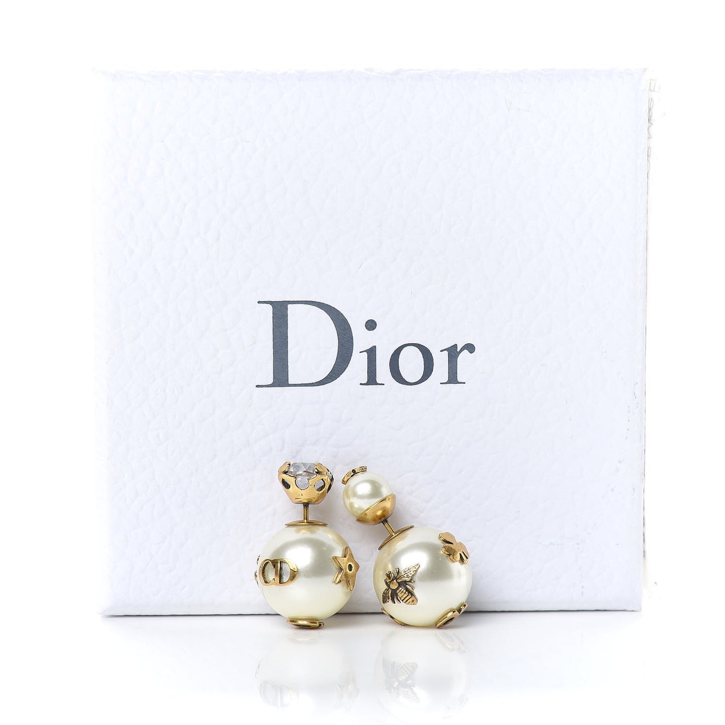 Mise En Dior Tribal Crystal Charm Earrings