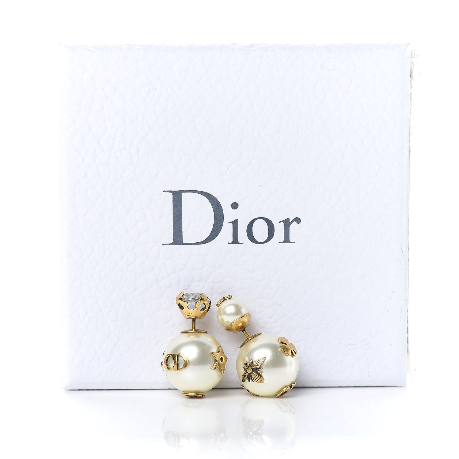 Christian Dior Mise En Dior Tribal Crystal Charm Earrings 6 of 6