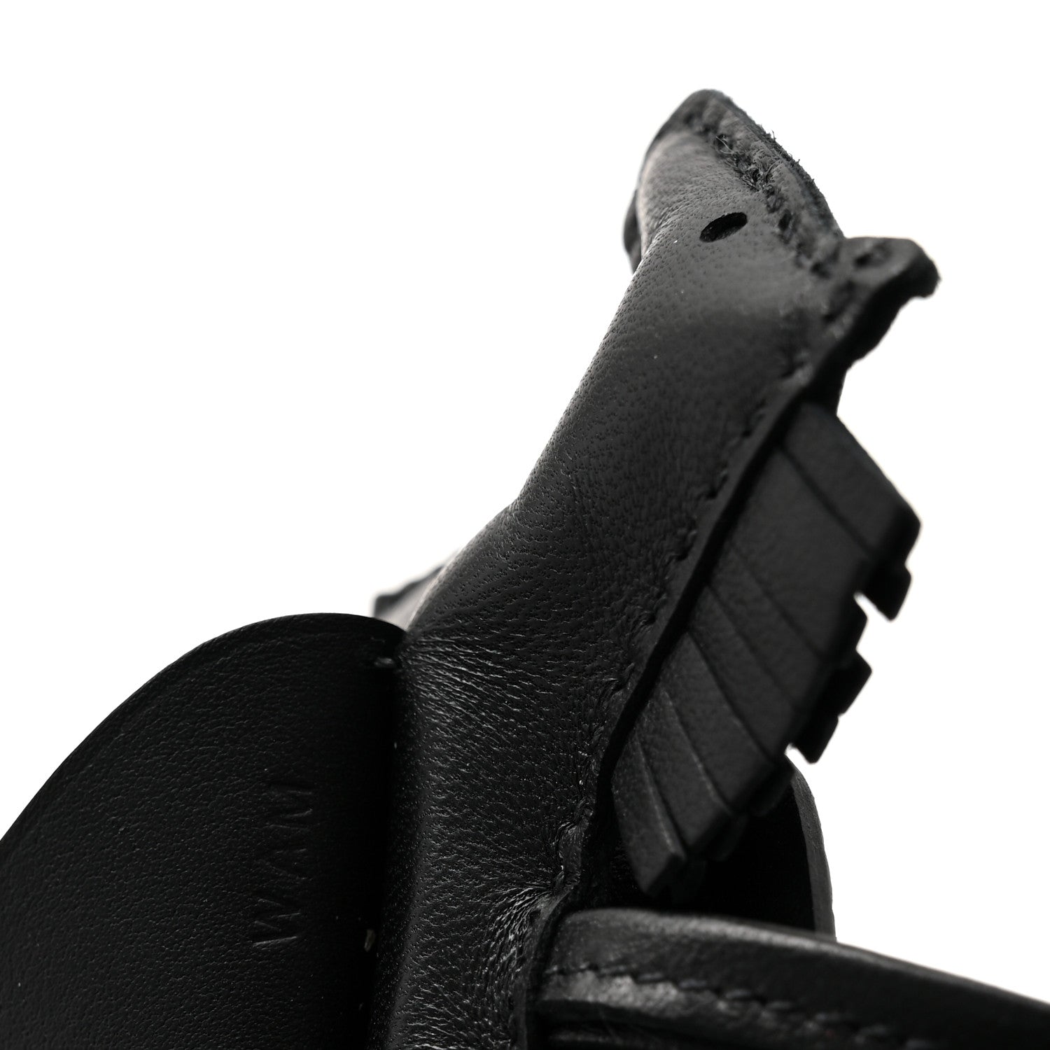 Hermes Milo Lambskin Matte Alligator Touch Grigri Rodeo Pegase Horse Bag Charm PM Black Graphite 4 of 4