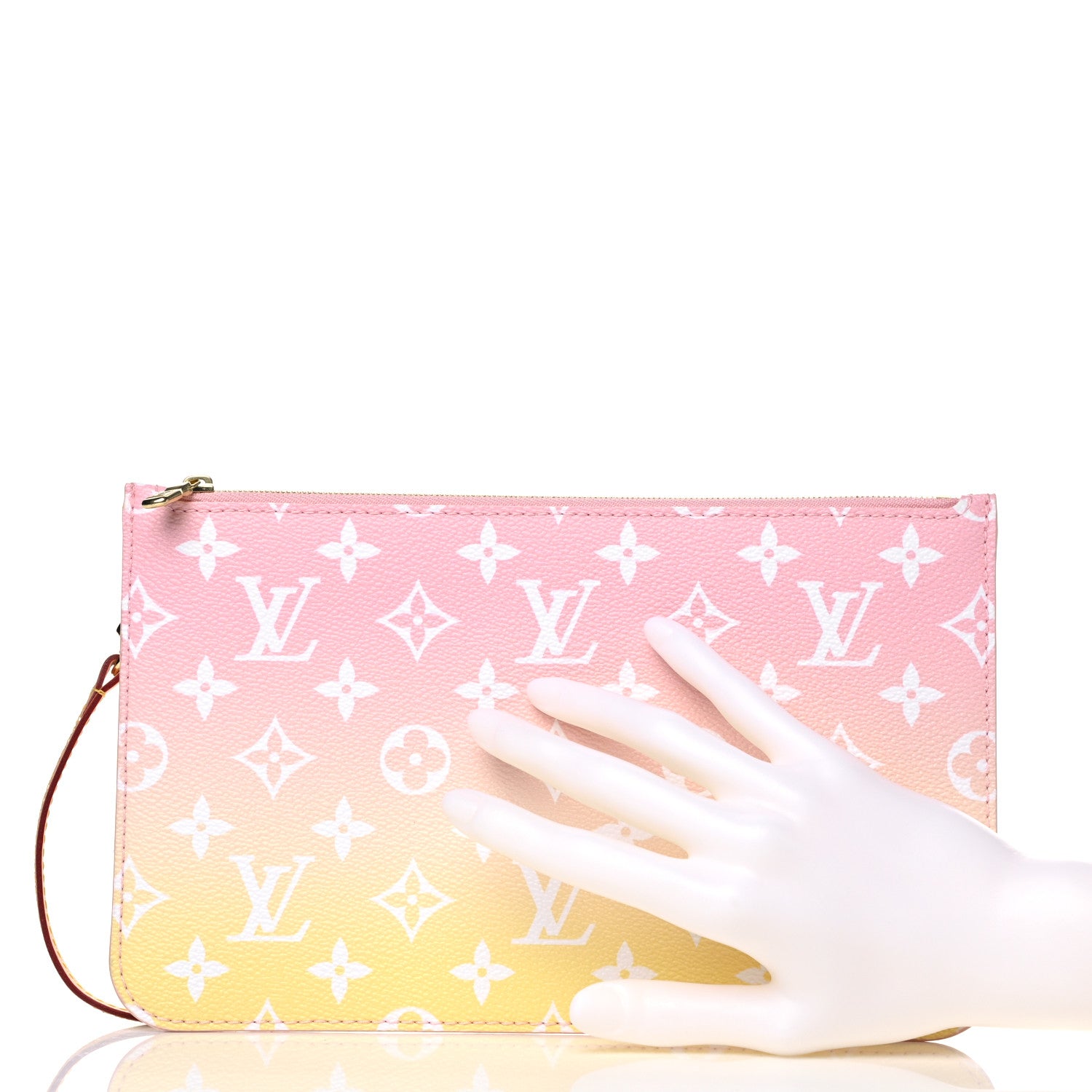 Louis Vuitton Monogram By The Pool Neverfull MM Pochette Light Pink 2 of 11