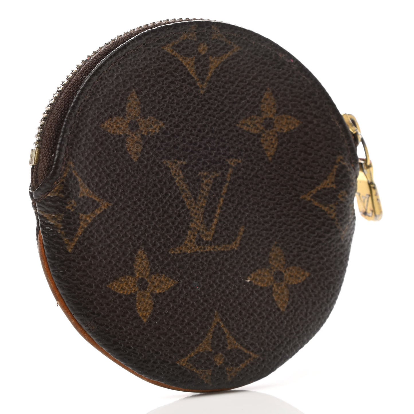 Monogram Round Coin Purse