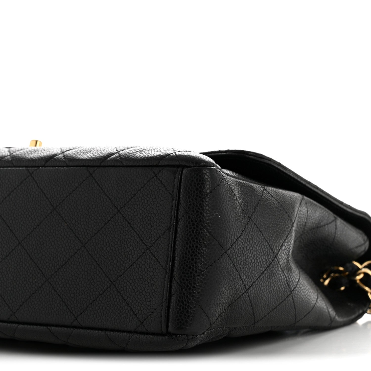 Chanel Caviar Maxi Single Flap Black 10 of 14