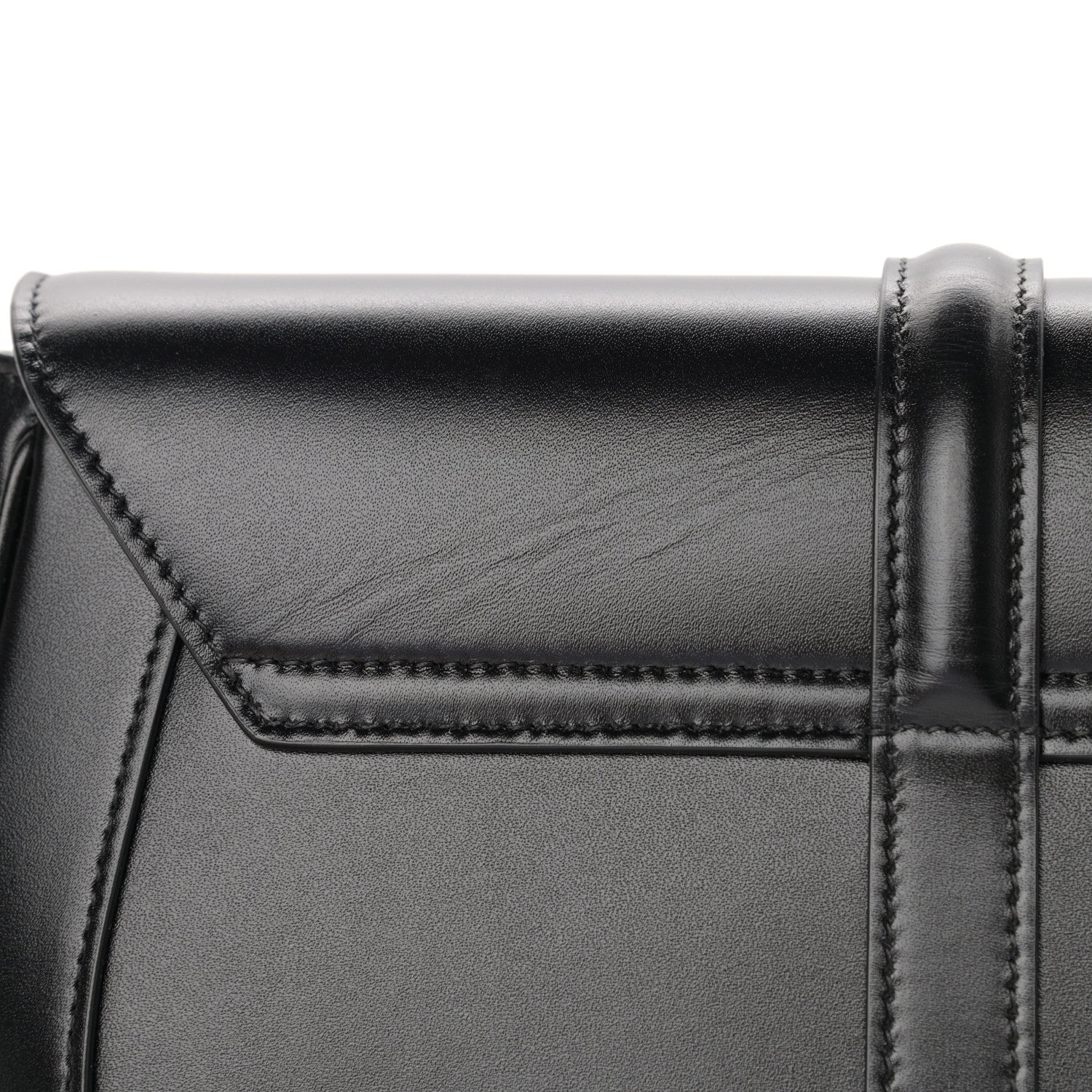 Celine Satinated Calfskin Medium Besace 16 Black 15 of 16
