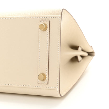 Hermes Epsom Birkin Sellier 25 Craie 10 of 11