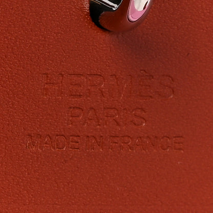 Hermes Military Toile Vache Hunter Herbag Zip Retourne PM 31 Bubblegum 8 of 10