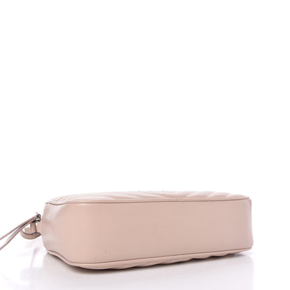 Saint Laurent Calfskin Matelasse Monogram Lou Camera Bag Marble Pink 4 of 10