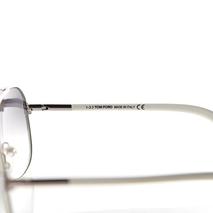 Tom Ford Miguel Sunglasses TF148 White 6 of 8