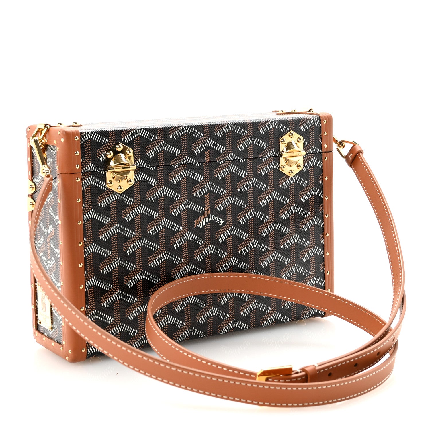 ゴーヤル　GOYARDケース ブラック・ブラウン GOYARD - GOYARD ゴヤ―ル Saint Sulpice サンシュルピス Card Case