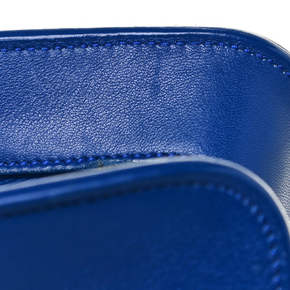 Saint Laurent Calfskin Monogram Baby Cabas Blue 12 of 17