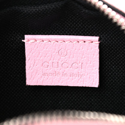 Gucci GG Supreme Monogram Psychedelic Round Shoulder Bag Black Multicolor Sugar Pink 6 of 10