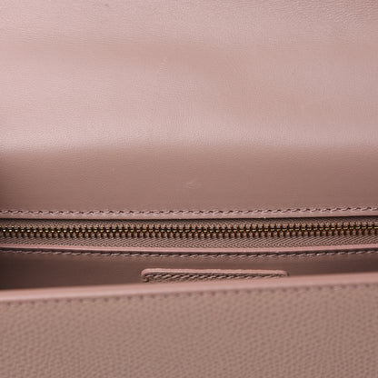 Christian Dior Ultra Matte Grained Calfskin 30 Montaigne Flap Bag Blush 11 of 14