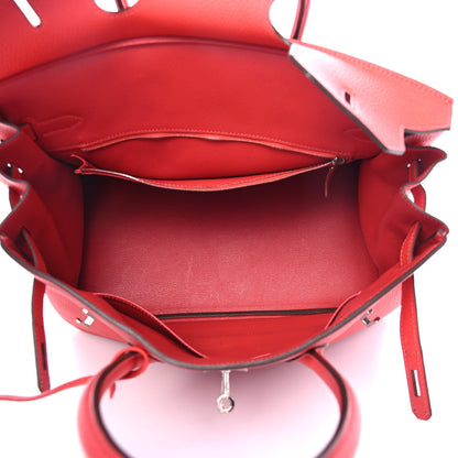 Hermes Togo Birkin 35 Rouge Pivoine 4 of 8